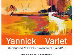 Foto Yannick VARLET à la galerie d'art de Saint Gengoux le National