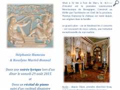 foto di Concerts dans le Grand Salon du Château d'Arcelot